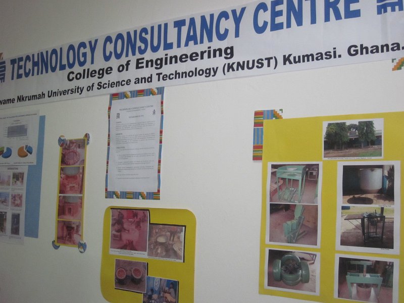 poster from knust.JPG - Some posters from Kwame Nkrumah University of Science and Technology, Ghana, on display